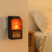 Portable Electric Fireplace Lamp Led Flame Heater (900w  1 Pc) thumbnail 3