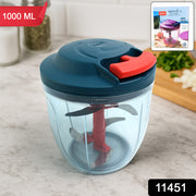 Apex Speed-x Hand-powered Vegetable Chopper (1000 Ml) thumbnail 5