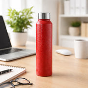 1000 Ml Stainless Steel Water Bottle Red Color (1 Pc) thumbnail 5