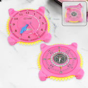 2-in-1 Navigation  Direction North-south Compass With Clock (1 Pc) thumbnail 1