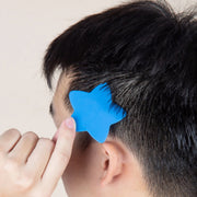 Haircut Design Stencil Set  6-in-1 Safe Hair Trimmer Molds thumbnail 5