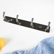 Stainless Steel Wall Mounted Coat 4 Hook Rack (20x3  1 Pc) thumbnail 4