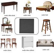 9133 Square Self Adhesive Door Wardrobe Furniture Feet Pad (Pack Of 1pc). thumbnail 2