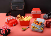 2144 Airtight Lunch Box With Handle  Push Lock thumbnail 2