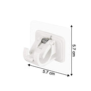 Multipurpose No-drill Wall Mounted Adhesive Towel Rod Holder (1 Pc) thumbnail 4