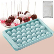 Plastic Round Reusable Ice Cube Ice Ball Mold  Lollipop Candy Maker 33 Moulds (16.510 Cm  1 Pc) thumbnail 1
