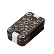 5330 Airtight Lunch Box 2 Compartment Lunch Box Leak Proof Food Grade Material Lunch Box Modern Appearance  Compact Lunch Box With Spoon thumbnail 1
