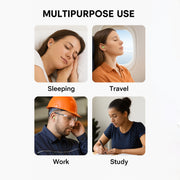 Soft Foam Noise-cancelling Earplugs 4 Pairs thumbnail 5