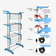 0733 Stainless Steel Cloth Drying Stand thumbnail 2