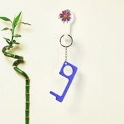 Metal Key Shape Keychain Door Opener Tool (1 Pc) thumbnail 5