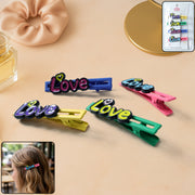 Decorative Hair Clip Set (4 Pc) thumbnail 1