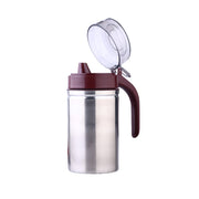8126 Oil Dispenser Stainless Steel With Small Nozzle 500ml Oil Container. thumbnail 5