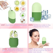 1224l Beauty Ice Roller For Face Massager  Eye Reusable Face Rollers Facial Roller ( Loose ) thumbnail 4