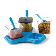 2736 3 Pc Dining Set Used As A Cutlery Set For Serving Food Purposes And Sweet Dishes And All In All Kinds Of Household And Official Places Etc. thumbnail 4