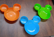 5624 Mickey Mouse Shape Plates For Kids Bpa Free  Unbreakable Childrens Food Plate Kids Bowl Fruit Plate Baby Cartoon Bowl Plate Tableware (1 Pc) thumbnail 6