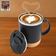 Insulated Coffee Mug With Spill-proof Lid (Approx 350ml  1 Pc) thumbnail 1