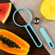 Multi-function Melon Baller And Fruit Cutter Set thumbnail 3