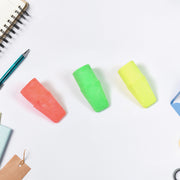 Pencil Top Eraser Rubber Erasers (1 Pc  Mix Colour  Design) thumbnail 1