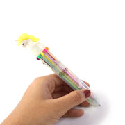 Cute Character Design 10-in-1 Multicolor Ball Pen (1 Pc) thumbnail 4