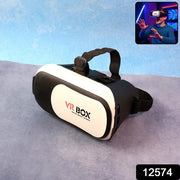 Vr Box Virtual Reality 3d Glasses Headset (1 Pc) thumbnail 5
