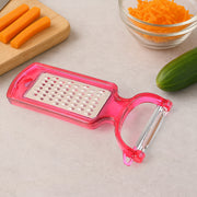 2-in-1 Multifunctional Kitchen Peeler With Grater (1 Pc) thumbnail 3