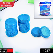 1247 Blue Bubble Toilet Bowring Toilets Toilet Cleaners Powerful Decontamination Durable Bathroom (10pc) thumbnail 6