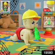 Battery Operated Crawling Baby Toy With Music thumbnail 7