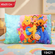 Soft Plush Cartoon Character Kids Pillow (40 X 25 Cm  1 Pc) thumbnail 5