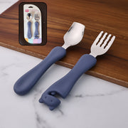 Supermom Foodie Stainless Steel Spoon  Fork (2 Pc Set) thumbnail 6