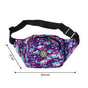 Stylish Camouflage Print Waist Bag (1 Pc) thumbnail 4