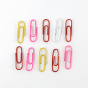 Vinyl-coated Paper Clips - (10 Pc  Set) thumbnail 1