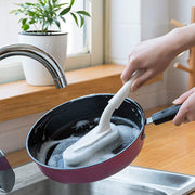 4111 Cleaning Brush Creative Triangle Kitchen Brush Bathroom Cleaning Tool Cleaning Brush thumbnail 1