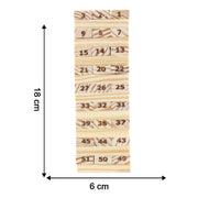Tumbling Tower Wooden Blocks Game - (Set) thumbnail 5