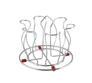 2134 Stainless Steel Glass Holder Glass Hanging Organizer For Kitchen Bars Pubs thumbnail 4