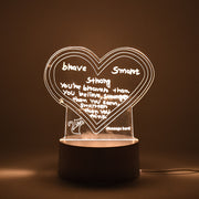 Creative Visualization Lamp 3d Acrylic Decorative Lamp With Pen thumbnail 1