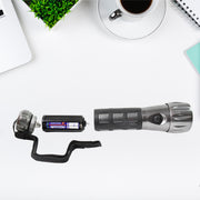 Aluminium Ledxenon Rubber Grip Handtourch (31.5v Aaa Batteries  Not Included) thumbnail 1