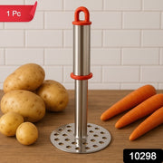 Stainless Steel Potato Masher With Ergonomic Handle (17cm  1 Pc) thumbnail 7