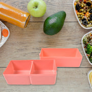 Plastic 3 Layer Leak Proof 3 Compartment Lunch Box For Office  (1 Pc) thumbnail 3