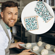 2770 Professional Cotton Oven Mitt Gloves thumbnail 4