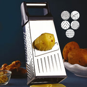 Apex 5-in-1 Master Stainless Steel Multipurpose Slicer And Grater thumbnail 1