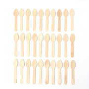 110mm Wooden Tea Spoon  30 Pcs Pack thumbnail 4