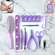 Personal Grooming Manicure  Pedicure Nail Care Tool Set (10 Pc Set) thumbnail 1