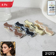 Superior Design Premium Fashion Hair Clips (4 Pc) thumbnail 7