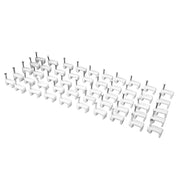 8mm Nail Cable Clips Set (50 Pc) thumbnail 4