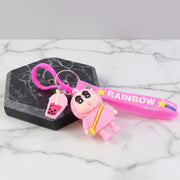 Cute Cartoon Character Rainbow Strap Keychain (1 Pc) thumbnail 2