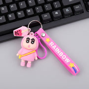 Cute Cartoon Character Rainbow Strap Keychain (1 Pc) thumbnail 5