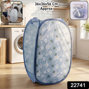 Foldable Mesh Laundry Bag Hamper (1 Pc 36x36x56 Cm) thumbnail 1