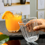 Premium Transparent Glass Tumbler Set (256ml  6 Pc) thumbnail 5