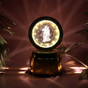Radhe Krishna Crystal Ball Night Light  1 Pc thumbnail 3
