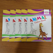 Kids Animal Theme Colouring Book Set ( 5 Pc   Mix Color Books) thumbnail 6